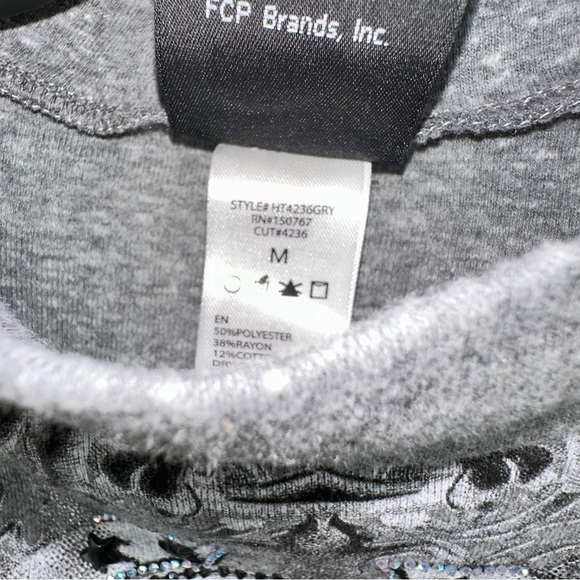 Harley Davidson Women’s Gray Shirt Size M - Picture 4 of 7